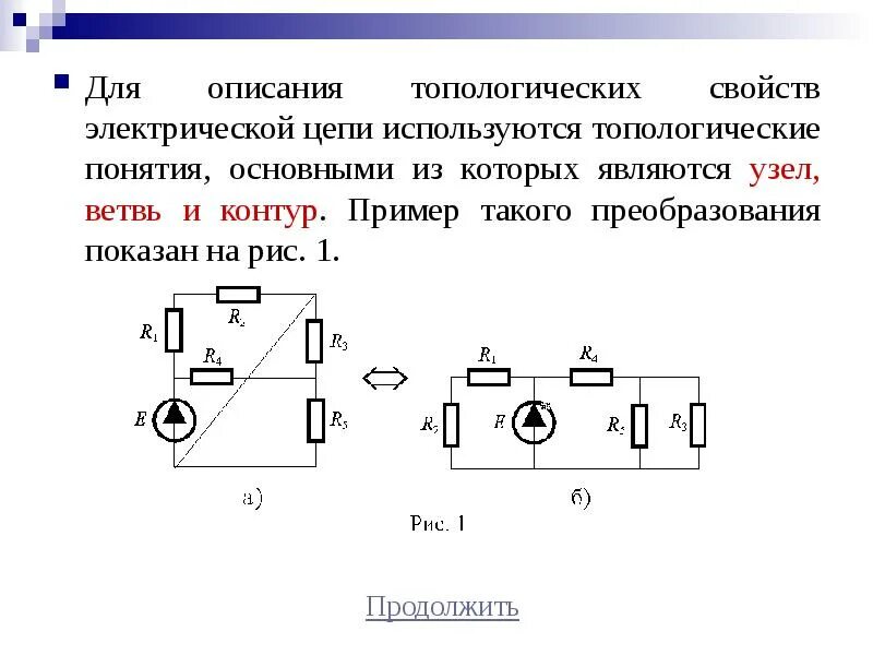 Топологическими моделями схем электрических цепей являются Основные понятия и определения электрических цепей: найдено 77 изображений