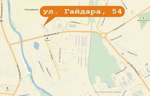 Карта магазинов орла