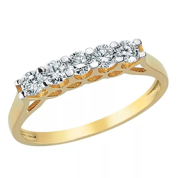 Золотое кольцо с 5 бриллиантами 5s5. Кольцо с бриллиантами r01-1851359axd-r17 miuz. Кольцо дорожка с бриллиантами Ереванский ювелирный завод. Кольцо дорожка с бриллиантами 0,54 карат золото 585.
