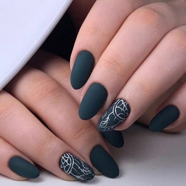 Image about almond nail art in Nails / Rings / Earrings by AtaDeniz ✅ Fashion na