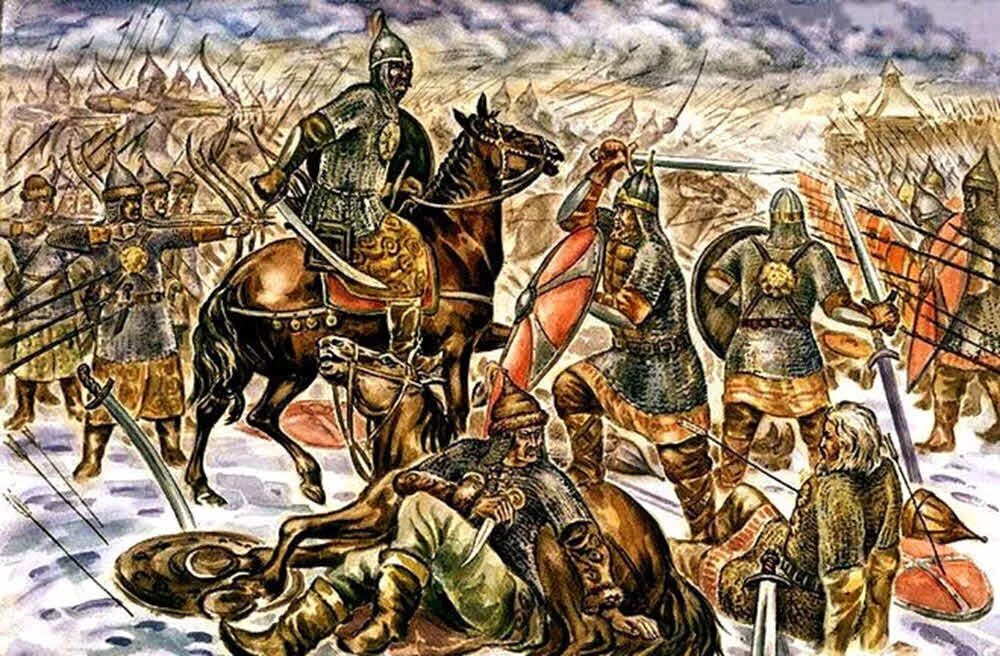 Кто пришел в новую битву. Ситская битва 1238. Битва при Молодях победа Ивана Грозного. Осада Доростола Святославом.