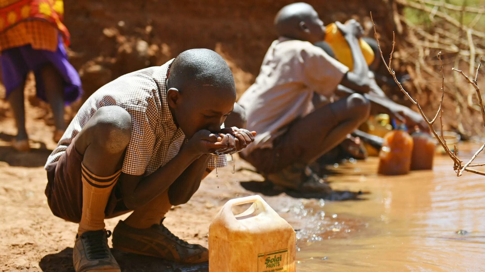 Водный голод. Восточная Африка засуха.