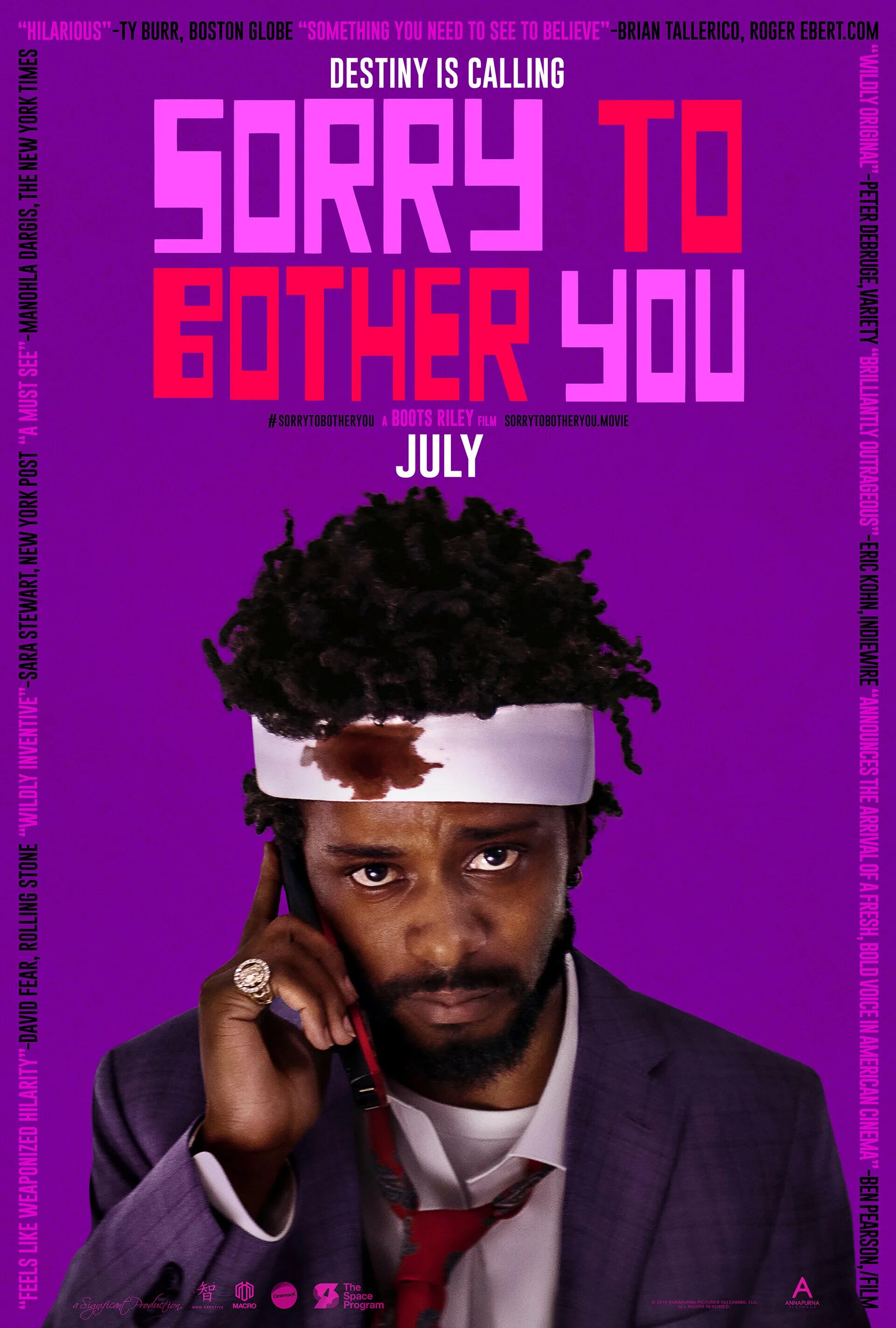 Простите за беспокойство 2018. Простите за беспокойство Постер. Sorry to bother you 2018.