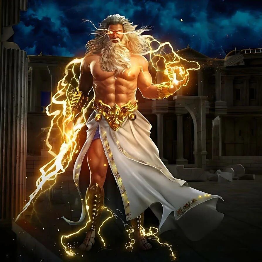 Древнегреческий Бог Зевс. Зевс и Аполлон.