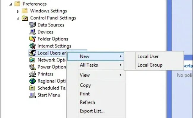 User configuration где находится. GPO Map. Local Policy Windows книга. Power task menu. Modify user