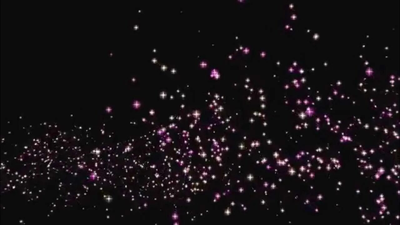 Magic Star Particles. Magic Effect. Effect 16