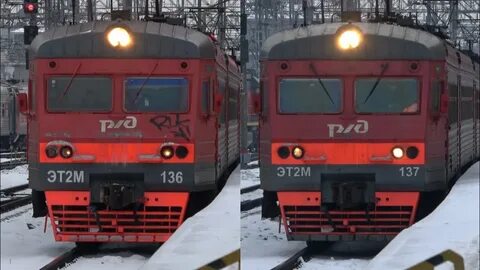 Работа на станциях электричек