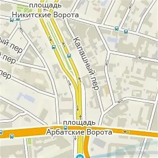 Большая никитская станция метро