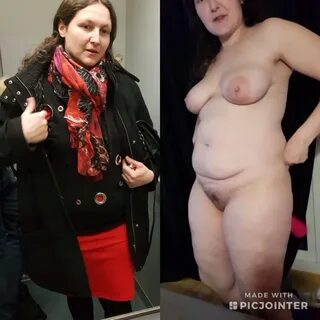 Femme habillée et déshabillée nue - photos de filles porno