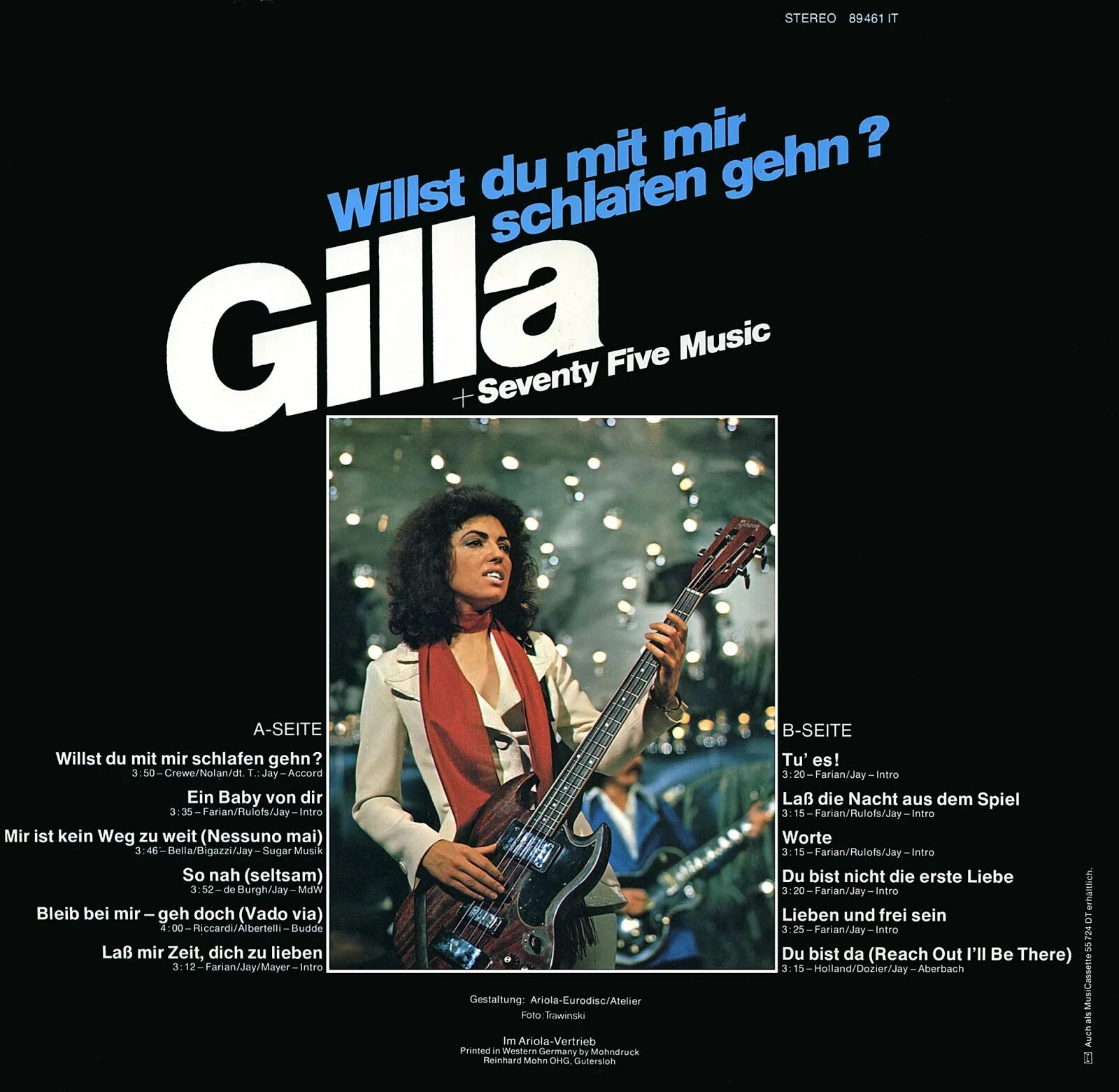 Севенти файв. Gilla. Gilla Johnny обложка альбома. Gilla "zieh mich aus". Gilla фотографии.