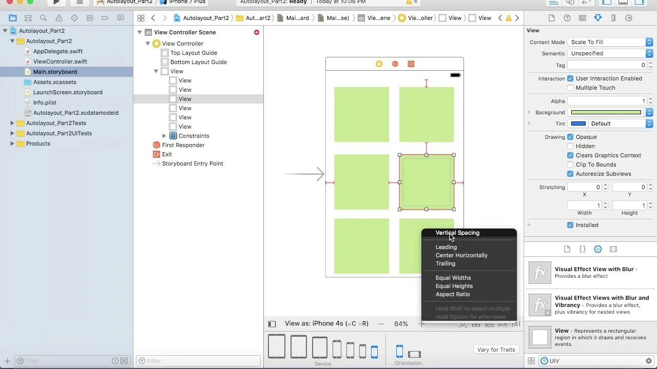 Layout spacing. Autolayout swift. swift главное меню. auto layout. swift layout guide.