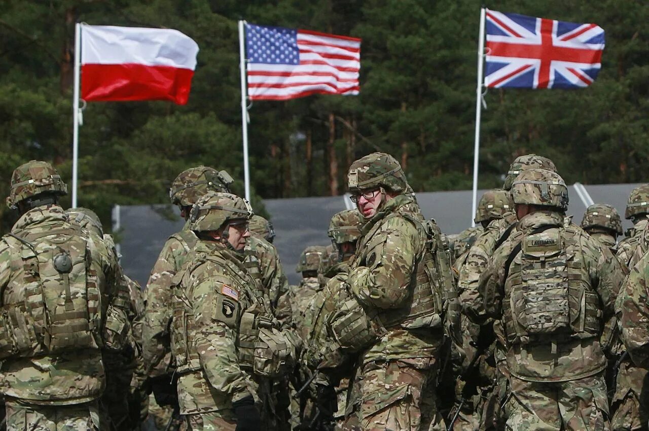 Польша войска сша. Американские войска в польше.