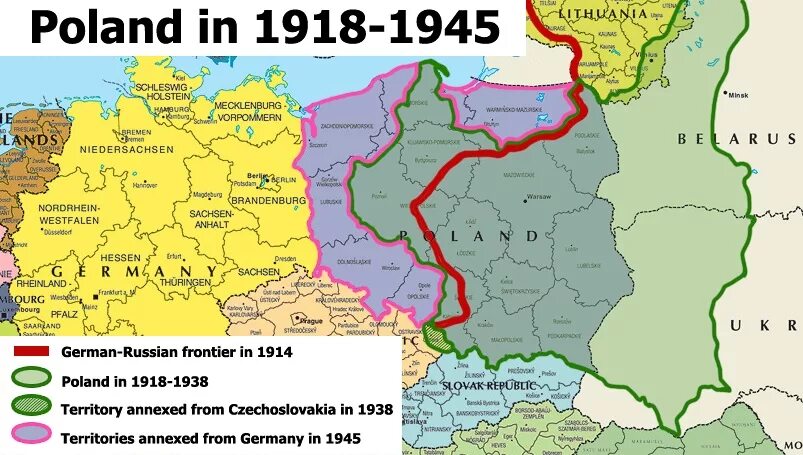 Какая территория отойдет польше