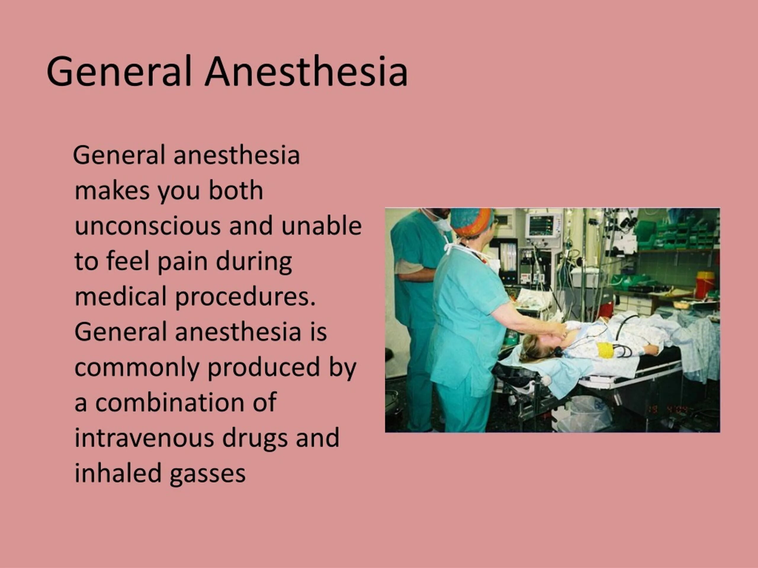 Anesthesia type o. Types of anesthesia. general anaesthetic гомеопатия. общий наркоз картинка для презентации.