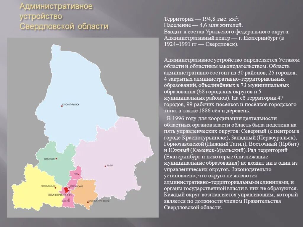 Карта управленческих округов Свердловской области. Южный управленческий округ Свердловской области. Западный округ Свердловской области карта. Административно-территориальное деление Свердловской области. В 2017 году в свердловской области