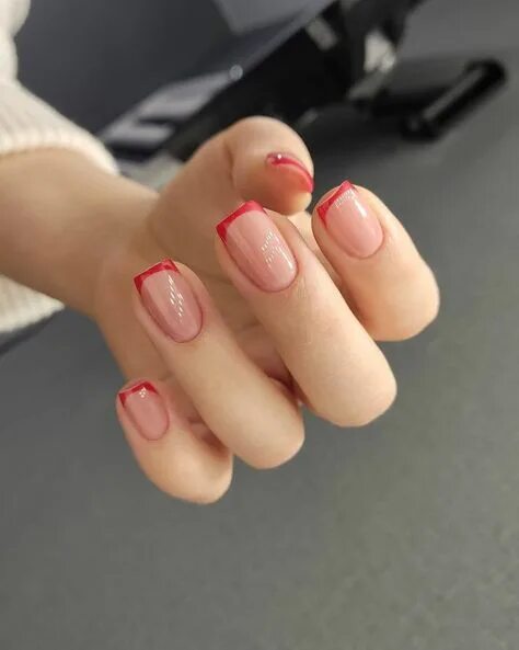 40+ Snowflake Nails For A Snowy Mani! - Prada & Pearls Winter nails, Xmas nails,