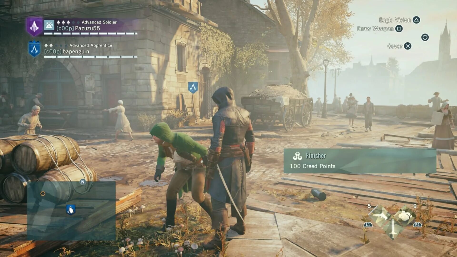 Assassin unity как начать новую игру. Assassin&#039;s creed unity gameplay. ассасин крид юнити split screen. assassin&#039;s creed unity coop. ассасин юнити кооп.