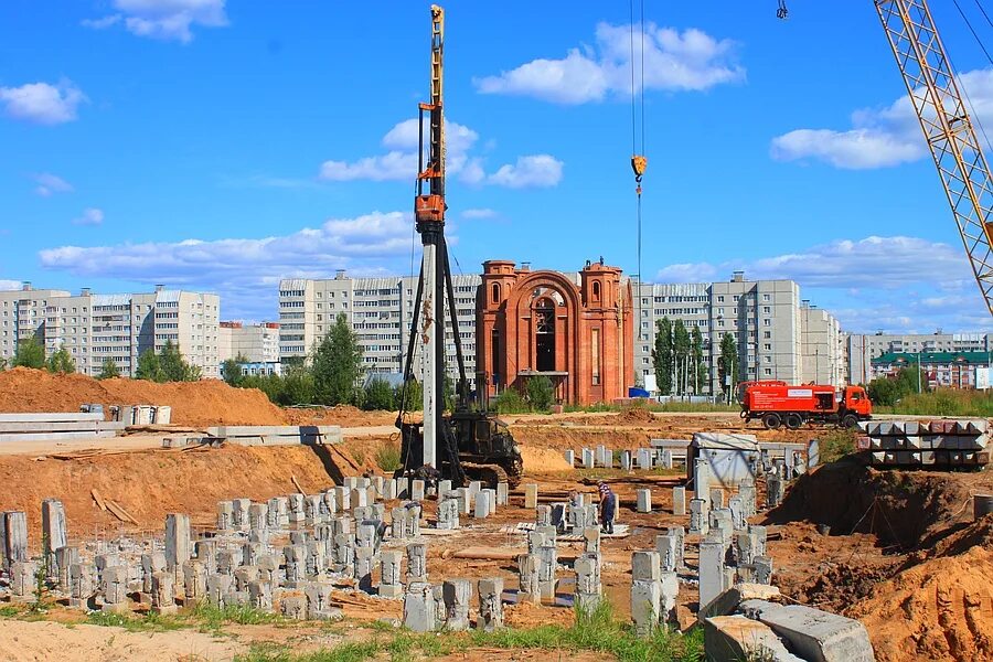 строительный в никольском