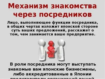 Связь через посредников