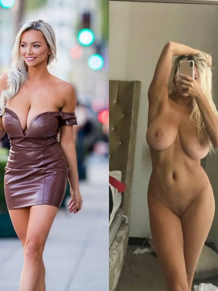 Грудастые дамы в одежде и без перед камерами порно фото