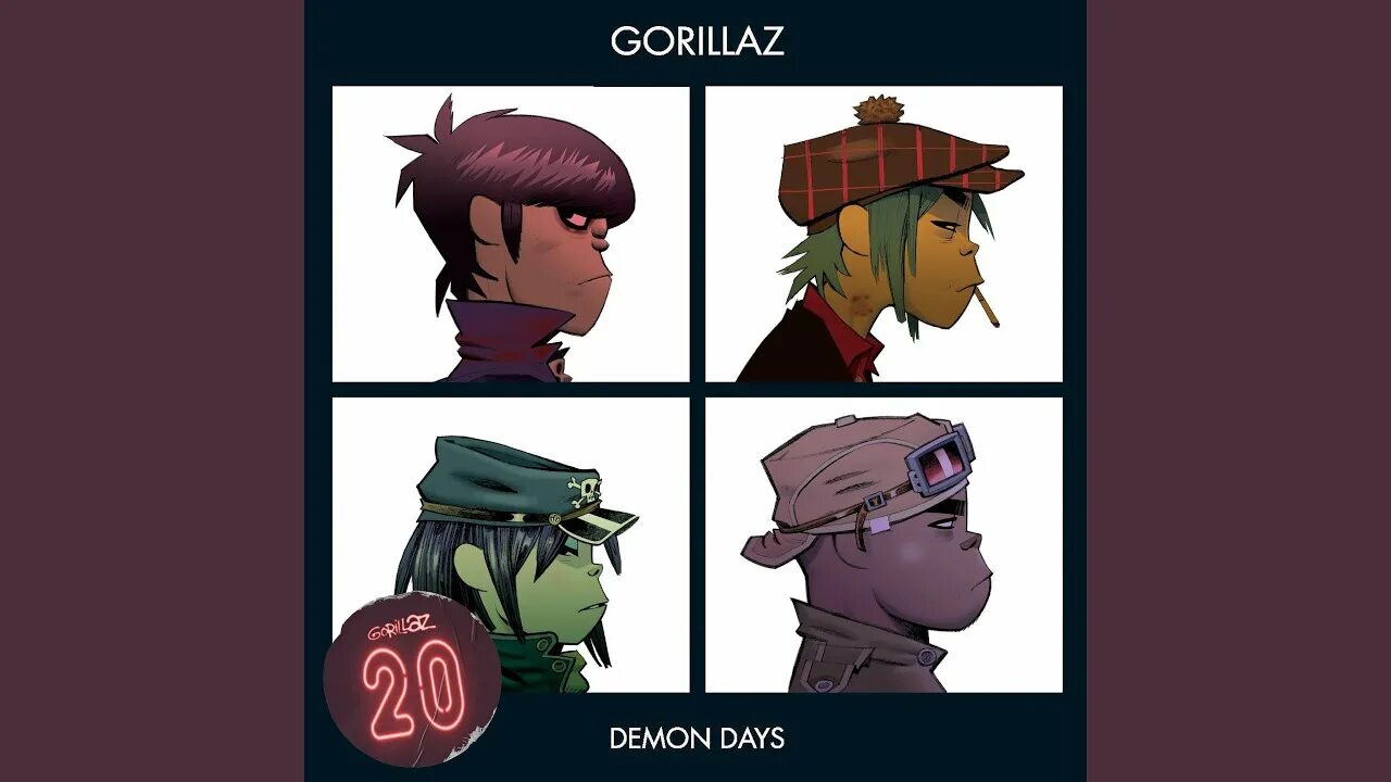 Песня gorillaz feel. Gorillaz Demon Days альбом. Gorillaz - Demon Days (2005). Gorillaz 2005. Gorillaz Demon Days обложка.