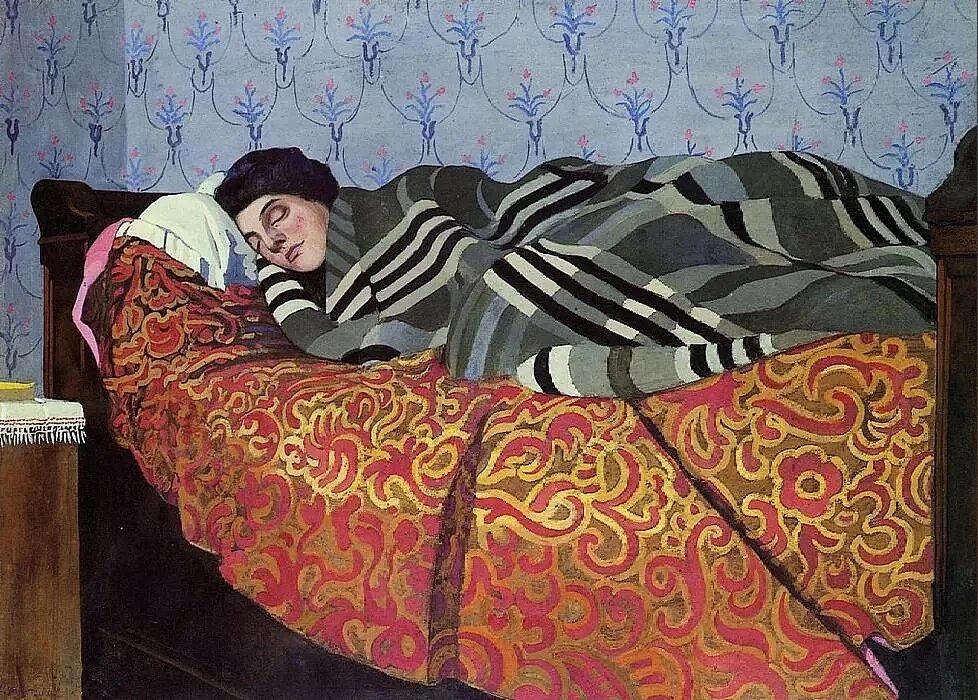 Спящие картина. Феликс Валлоттон спящая. Феликс Валлоттон картины женщины. Феликс Валлотон. "В кафе с...". Феликс Валлотон. "Читающая женщина", 1922..