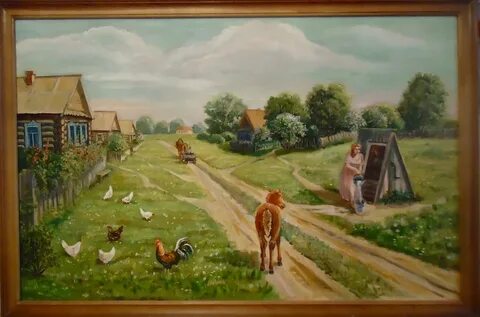 Открытки деревенские