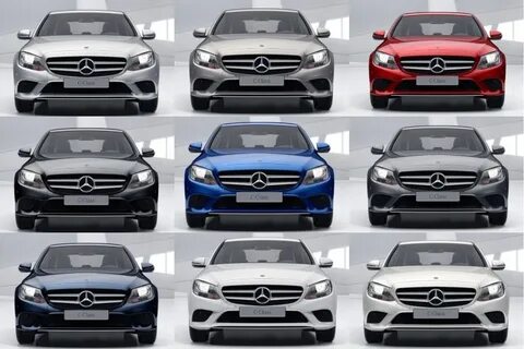 Mercedes цвета