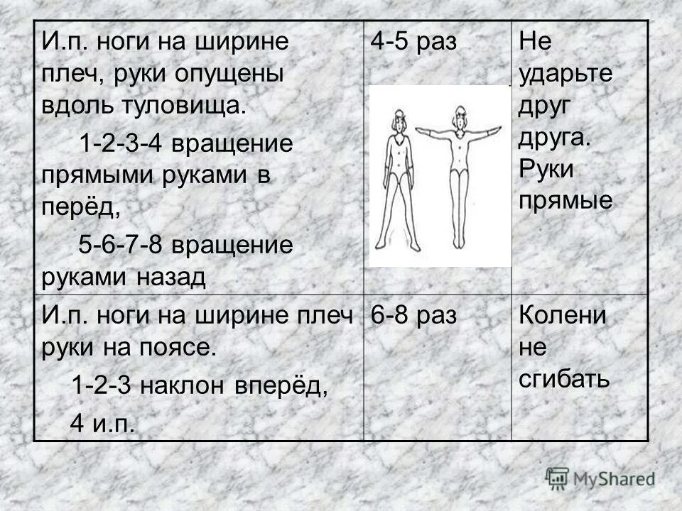 И п ноги на ширине. Упражнение наклоны. Упражнения для разминки тела. Стойка ноги на ширине плеч. Руки на ширине плеч как это.