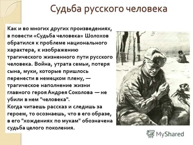Образ жизни героя. Русский солдат литературы Шолохов судьба человека. Шолохов судьба человека Автор. М. А . Шолохов повесть судьба человека. Михаил Александр Шолохов судьба человека.