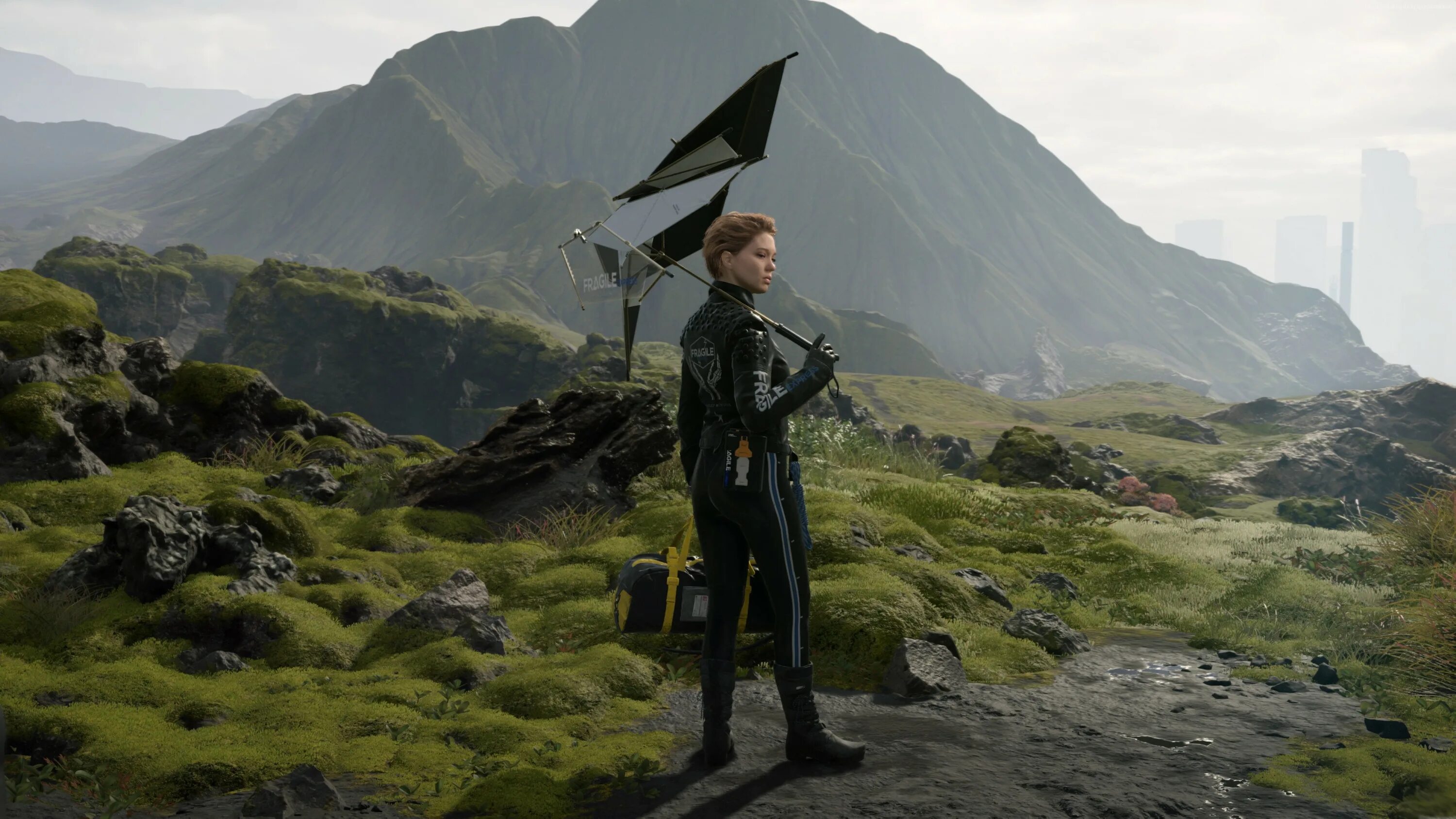Stranding. Death stranding. фреджил death stranding. исландия death stranding. леа сейду dead stranding.