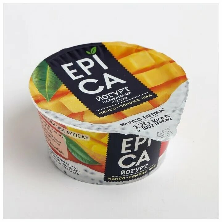 Epica йогурт манго. Эпика 130 гр. Йогурт эпика чиа. Epica йогурт манго. Эпика манго чиа.