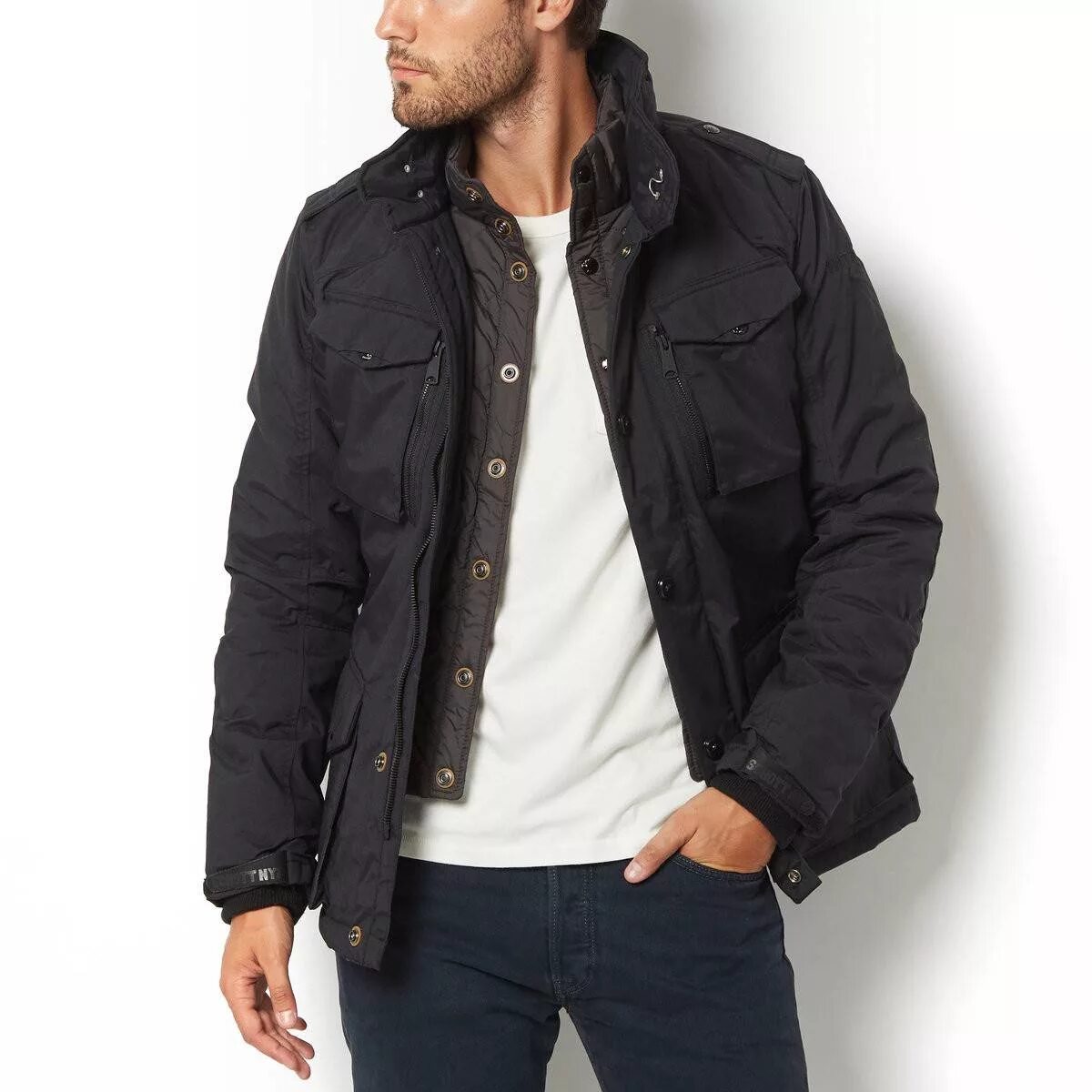 Style field. Куртка демисезонная schott nyc. schott field. куртка средней длины. куртка средней длины field.