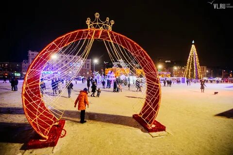 Новогодние праздники в хабаровске