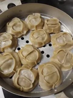 Форма манты ручной лепки