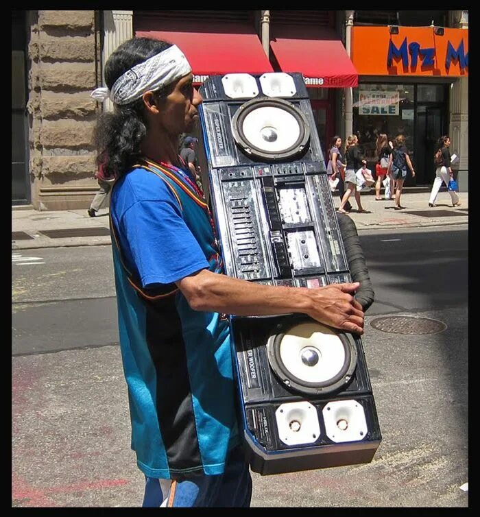 Custom boombox