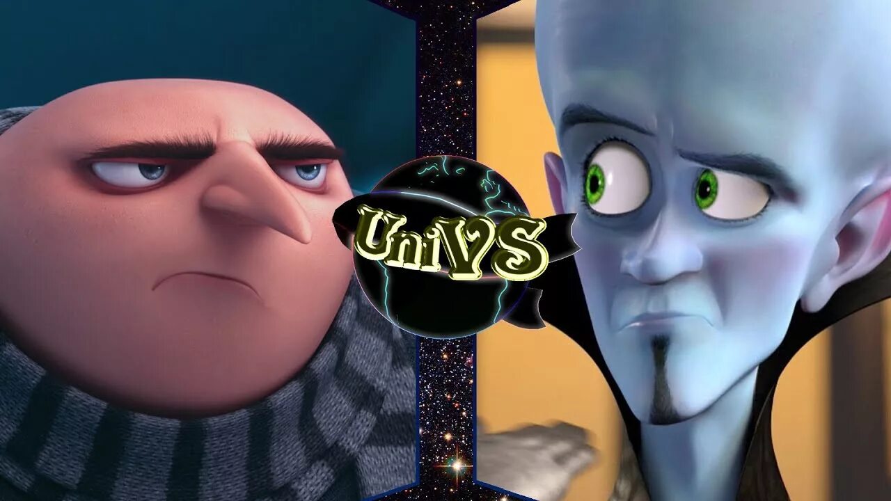 Мегамозг 2 синдикат. Титан Мегамозг. Gru vs Megamind. Грю и Мегамозг. Мегамозг Миньон.