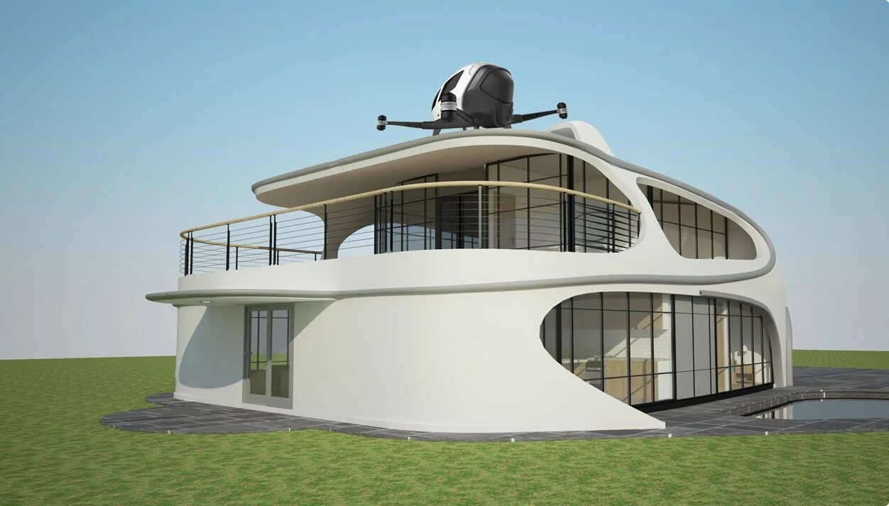 Дом помощью принтера. 3d printed house. дом на 3д принтере. здание на 3д принтере. дом распечатанный на 3d принтере.