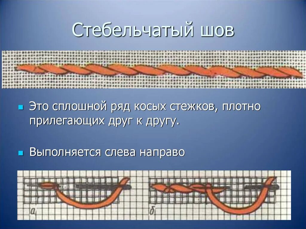 Технология 3 класс строчка стебельчатых стежков. Технология 3 класс строчка стебельчатых стежков. Стебельчатый шов. Технология 3 класс строчка стебельчатых стежков. Стебельчатый и петельный шов.