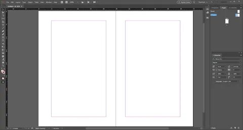 Страницы indesign