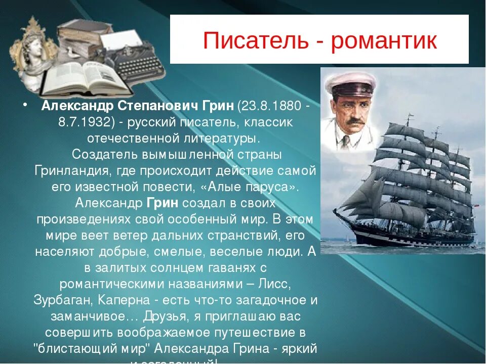 Краткая биография Грина. Грин презентация. Интересное о грине