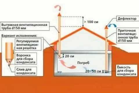 Какая температура в подвале дома