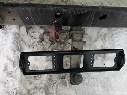 Рамка заднего номера