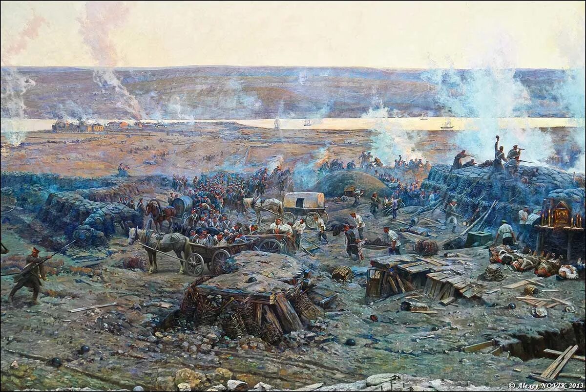 Обороной севастополя в 1854 1855 гг руководил. Ф а рубо оборона севастополя. панорама оборона севастополя 1854-1855. оборона севастополя 1854-1855 рубо.