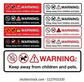 Keep away from children