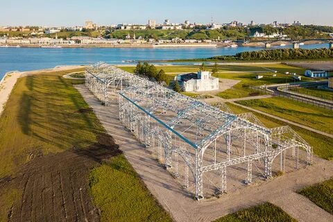 Нижний новгород мыс стрелка пакгаузы