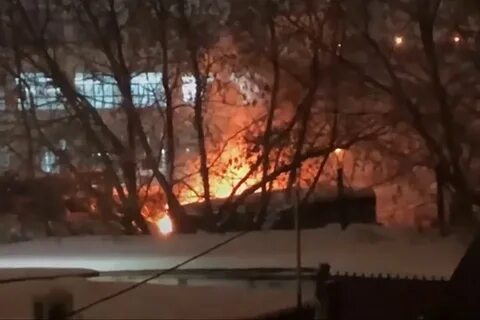 Пожар на северо