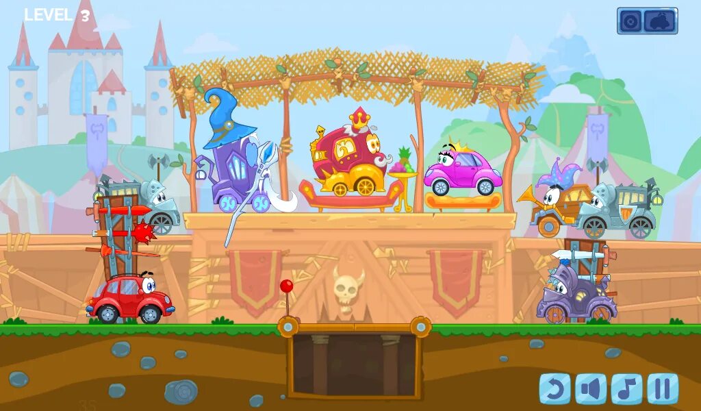 Игры 6 ю. Wheely игра.