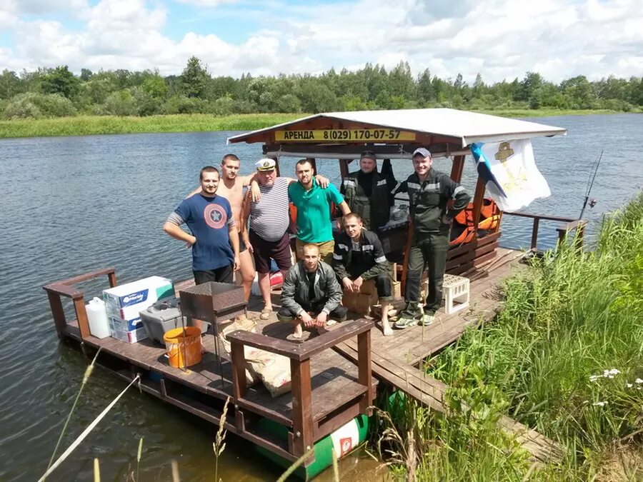 Деревня плоты