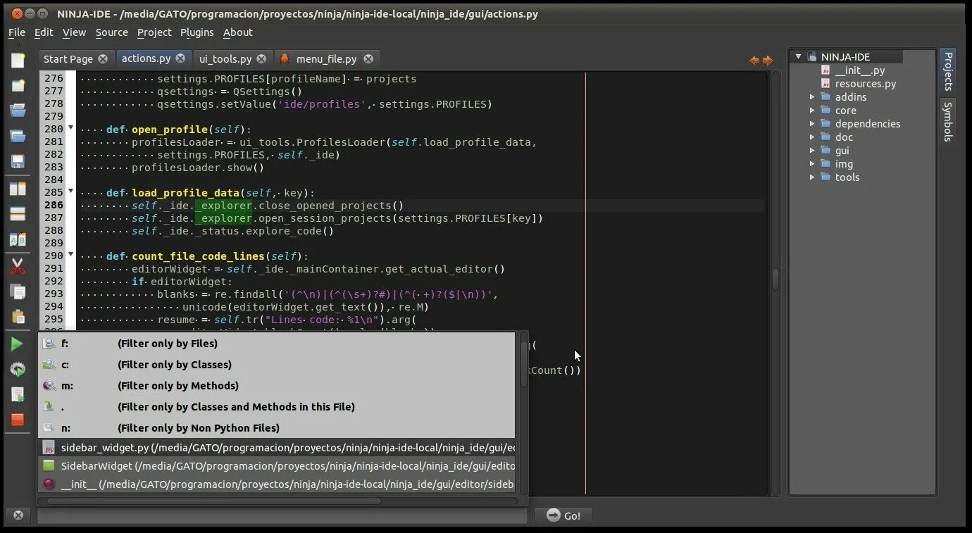 Ide for python. Ninja-ide. pyzo. ide для работы с программой что. zed редактор кода.